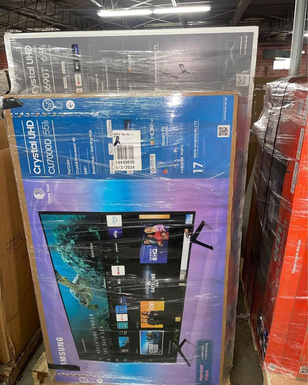 Smart TVs Pallet